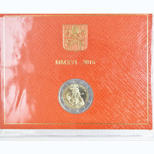 Vatican,
2 euros,
Jubilé de la Miséricorde