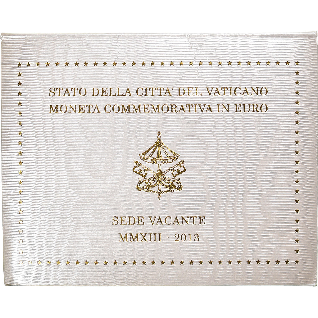 Vatican,
2 euros,
Siège vacant