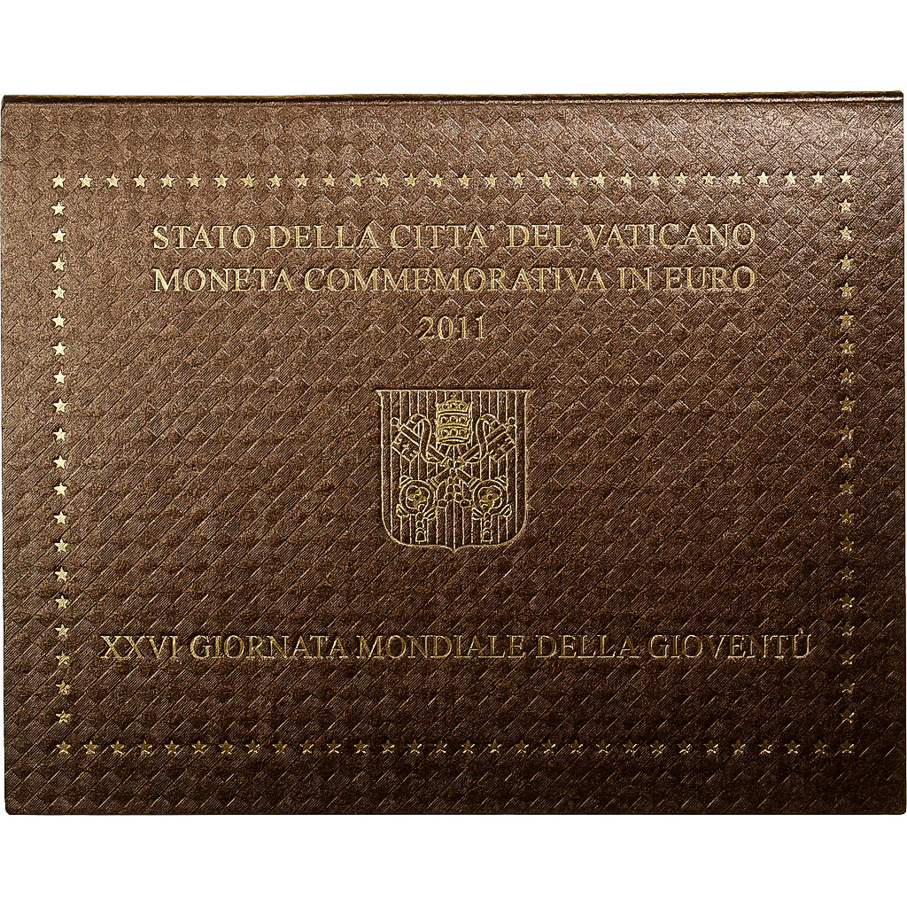 Vatican,
2 euros,
26e Journée mondiale de la jeunesse