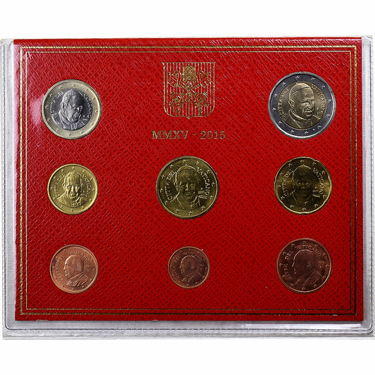 Vatican,
François,
Ensemble 1 ct. - 2 euros