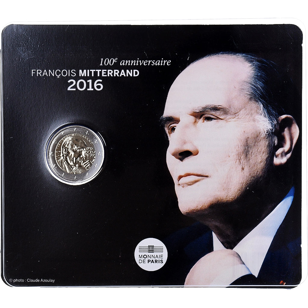 France,
2 euros,
François Mitterrand