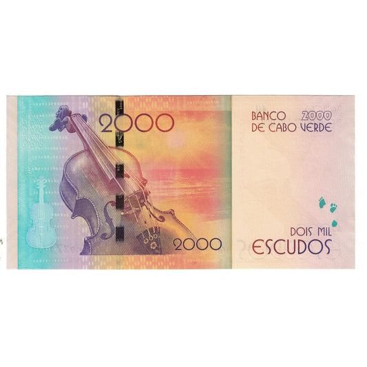 Billet de banque,
Cap-Vert,
2000 escudos