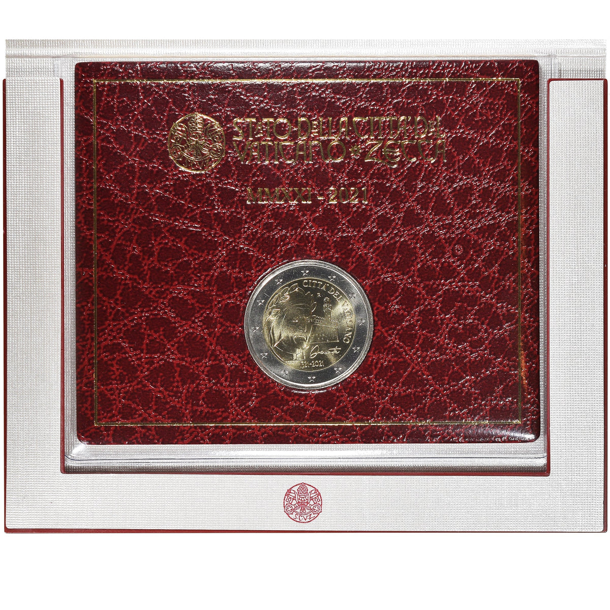 Vatican,
2 euros,
2021
