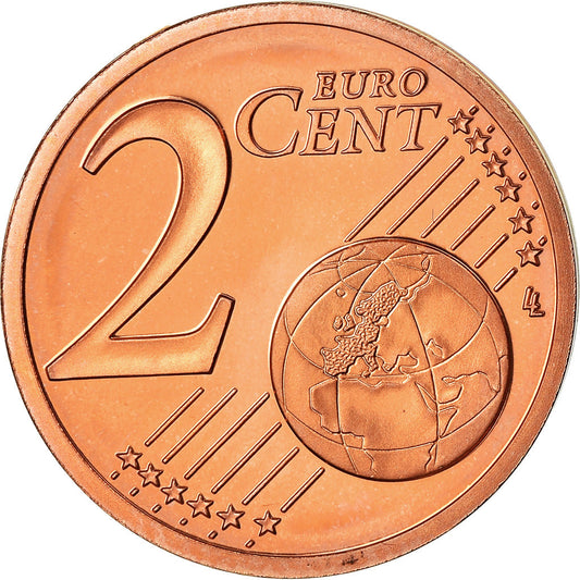 Monaco,
2 centimes d'euro,
2005