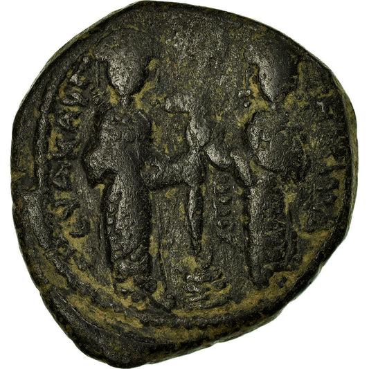 Pièce de monnaie,
Constantin X,
Follis
