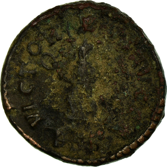 Pièce de monnaie,
Valentinien II,
Follis réduit