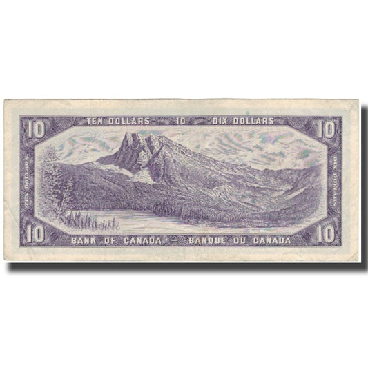 Billet de banque,
Canada,
10 dollars