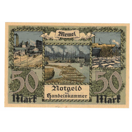 Billet de banque,
Mémel,
50 points
