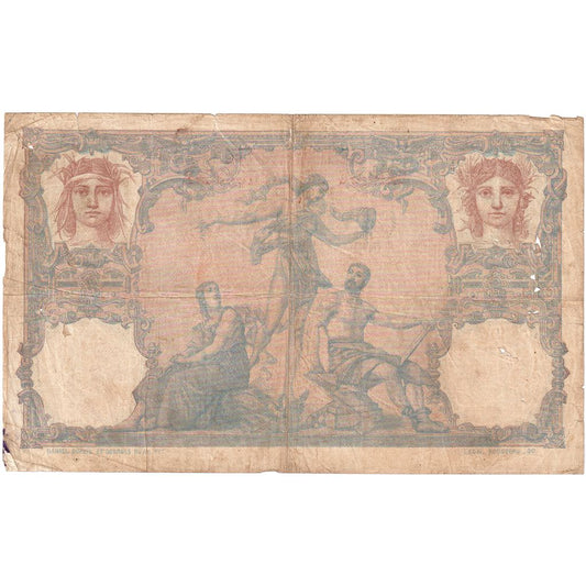 Madagascar,
100 francs,
1893