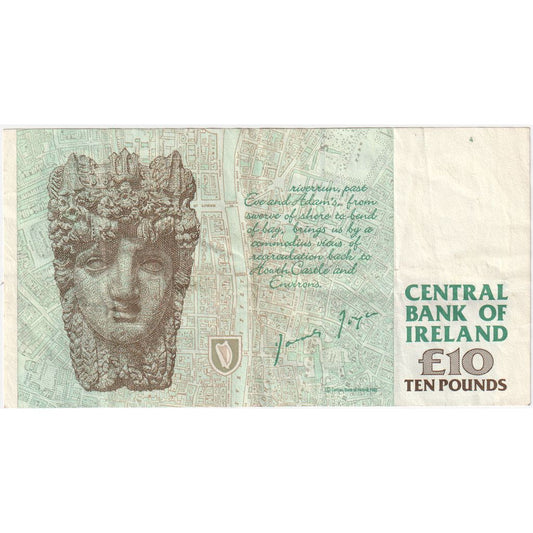 Irlande - République,
10 livres,
EF(40-45)