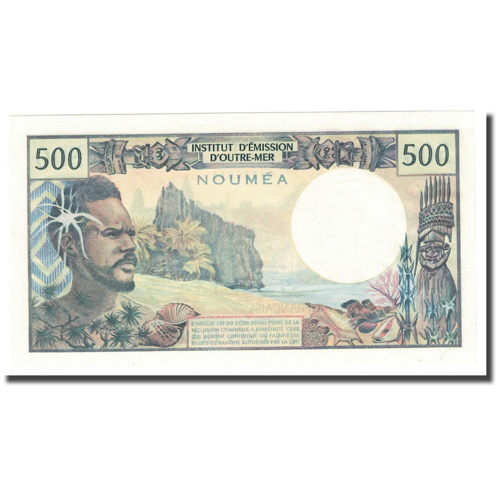 Billet de banque,
Nouvelle-Calédonie,
500 francs
