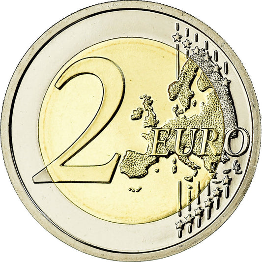 Belgique,
2 euros,
Journée internationale des femmes