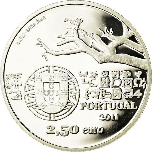 Portugal,
2-1/2 euros,
2011