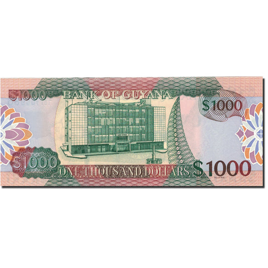Billet de banque,
Guyane,
1 000 dollars