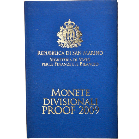 Saint-Marin,
1 centime à 2 euros,
2009