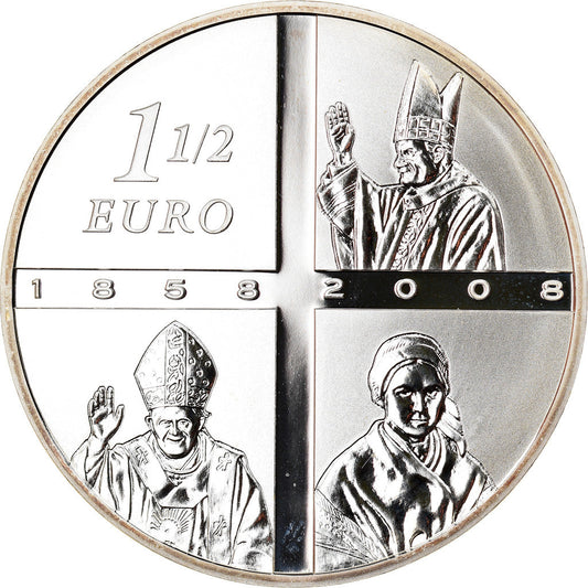 France,
Monnaie de Paris,
1-1/2 euros