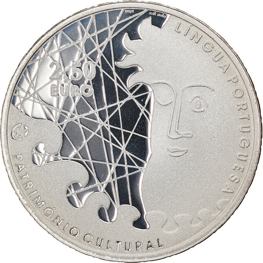 Portugal,
2,5 euros,
Langue portugaise