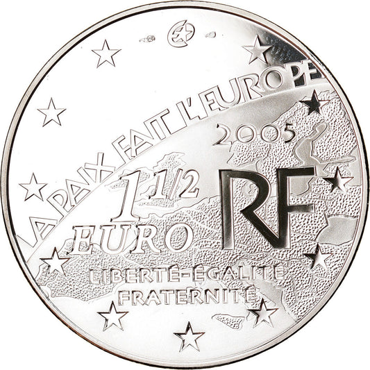 France,
1,5 euro,
Fin de la Seconde Guerre mondiale