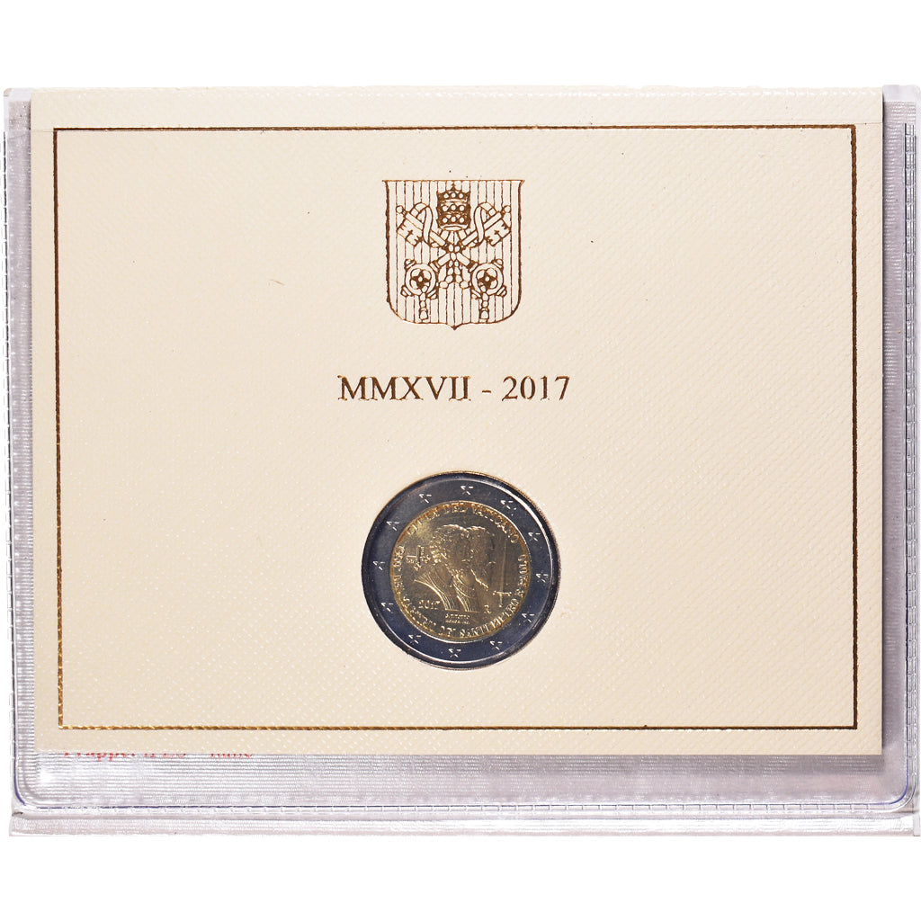Vatican, 

2 euros, 

2017