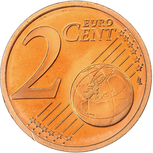 Monaco, 

Rainier III, 

2 centimes d'euro