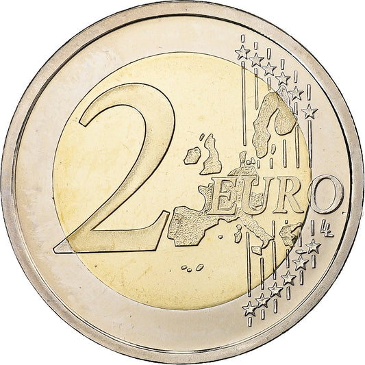 Monaco, 
  
  Rainier III, 
  
  2 euros