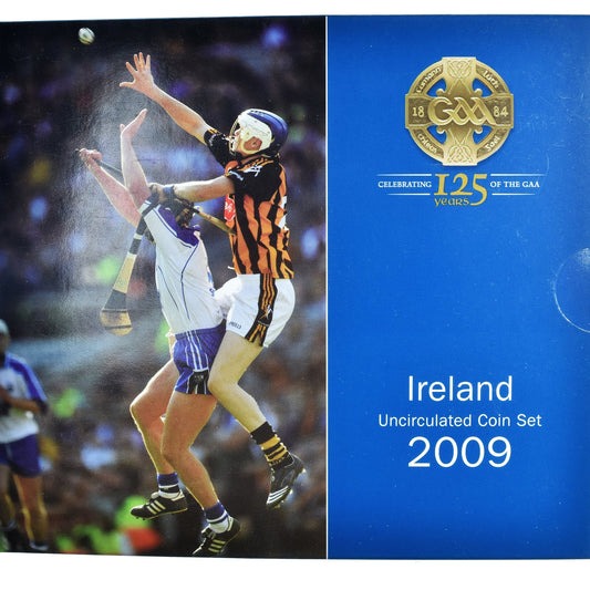 Irlande, 

1 centime à 2 euros, 

Ensemble euro - 125 ans de la GAA
