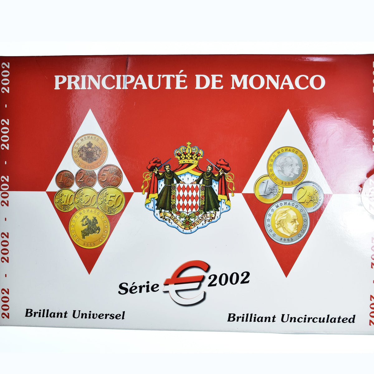 Monaco, 

1 centime à 2 euros, 

Rainier III