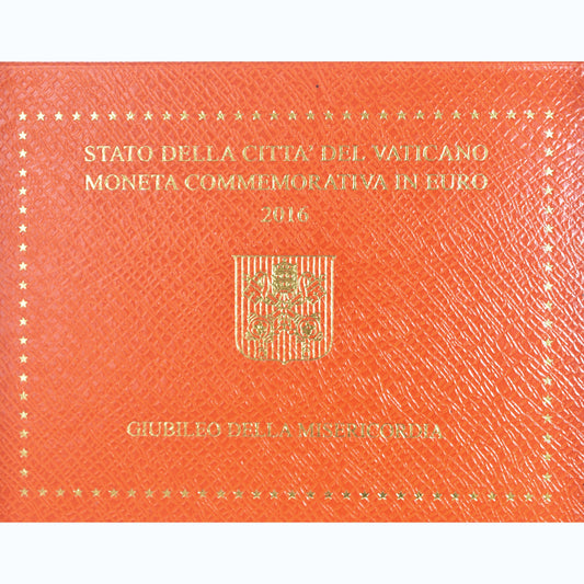 Vatican, 
  
  2 euros, 
  
  Jubilé de la Miséricorde