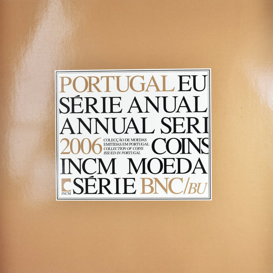 Portugal, 

1 centime à 2 euros, 

Ensemble euro