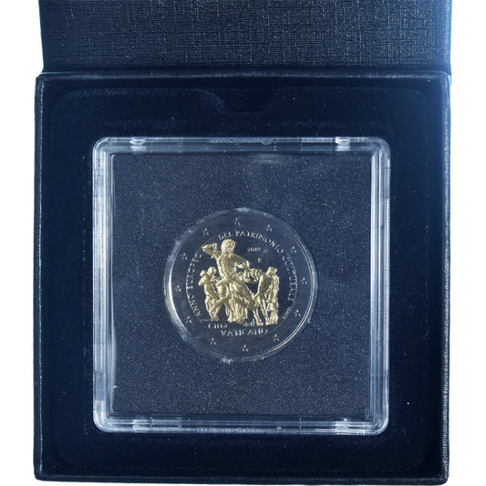 Vatican, 
  
  2 euros, 
  
  année européenne du patrimoine culturel