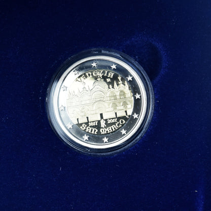 Italie, 
  
  2 euros, 
  
  Saint-Marc