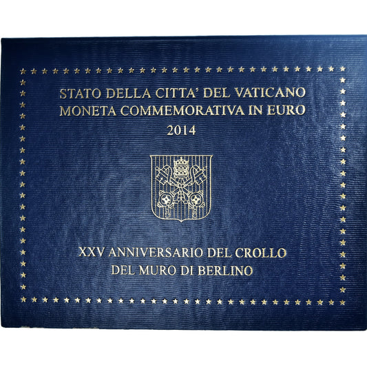 Vatican, 
  
  2 euros, 
  
  chute du mur