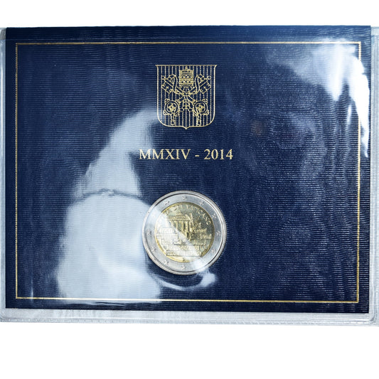 Vatican, 
  
  2 euros, 
  
  chute du mur