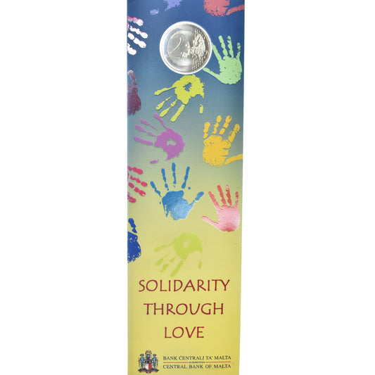 Malte, 

2 euros, 

Solidarité par l'amour