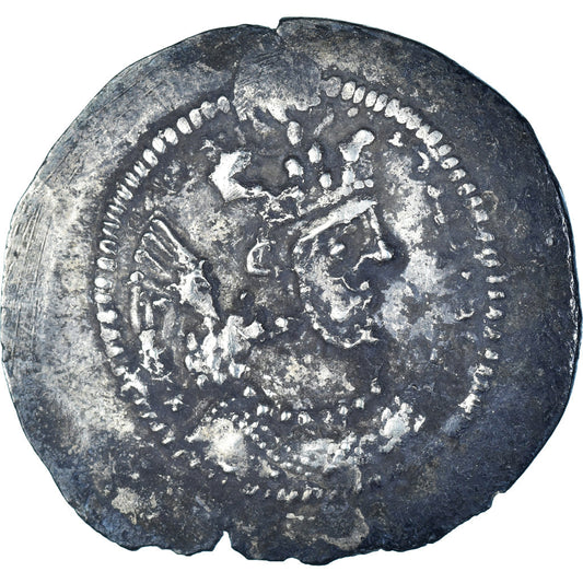 Pièce de monnaie, 

Rois sassanides, 

Yazdgard Ier
