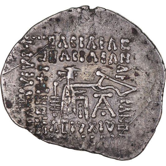 Pièce de monnaie, 

Parthie (Royaume de), 

Artabanos V