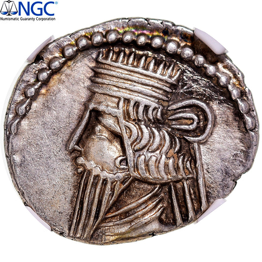 Monnaie, 

Parthie (Royaume de), 

Pacore (attribué également à Vologase III)