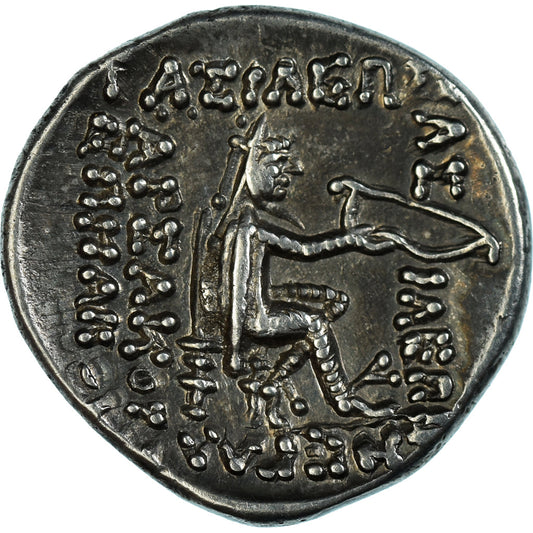 Pièce de monnaie, 

Parthie (Royaume de), 

Mithridate II