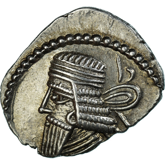 Pièce de monnaie, 

Parthie (Royaume de), 

Vologèse Ier