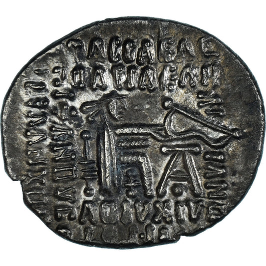 Pièce de monnaie, 

Parthie (Royaume de), 

Artabanos IV