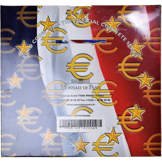 France, 

1 centime à 2 euros, 

Ensemble euro