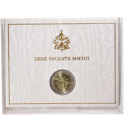 Vatican, 
  
  2 euros, 
  
  Siège vacant