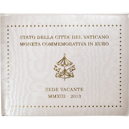 Vatican, 
  
  2 euros, 
  
  Siège vacant