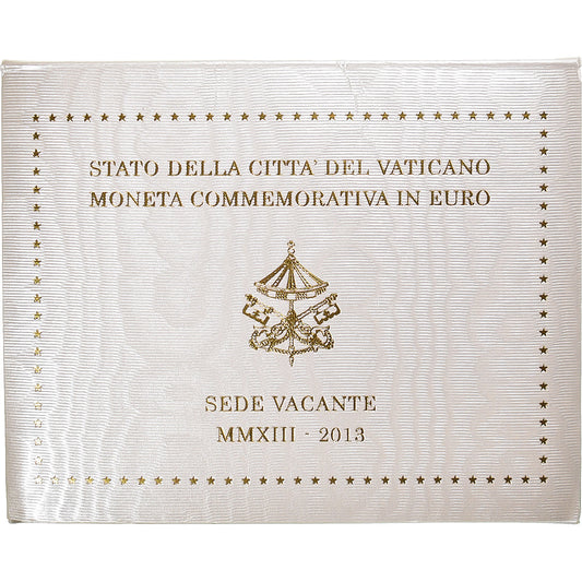 Vatican, 
  
  2 euros, 
  
  Siège vacant