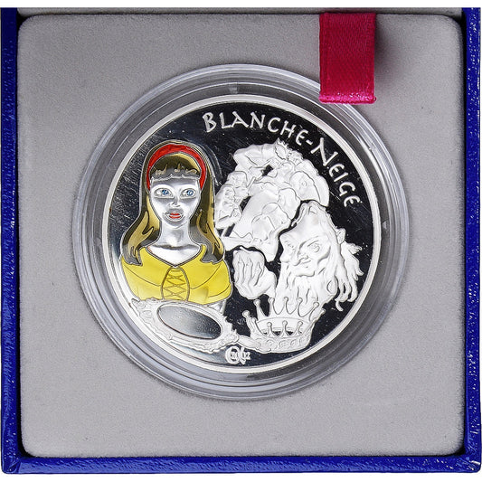France, 
  
  1-1/2 euros, 
  
  Blanche-Neige