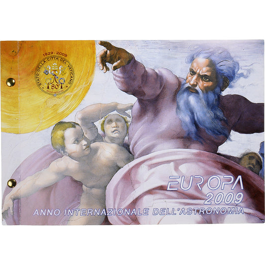 Vatican, 
  
  2 euros, 
  
  Année internationale de l'Astronomie