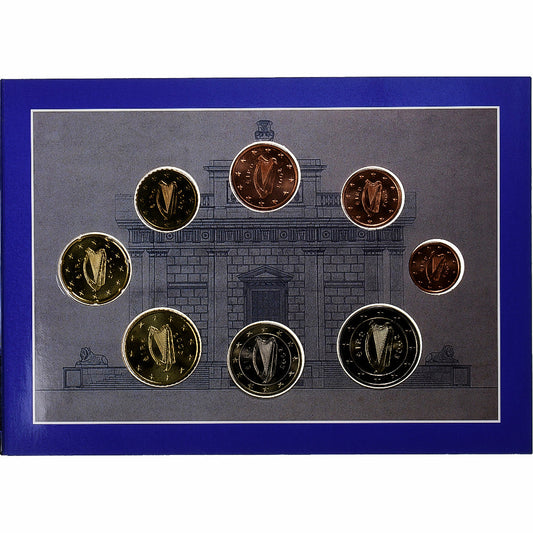 RÉPUBLIQUE D'IRLANDE, 

1 centime à 2 euros, 

2003