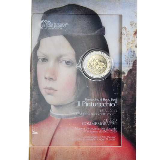 Saint-Marin, 
  
  2 euros, 
  
  2013