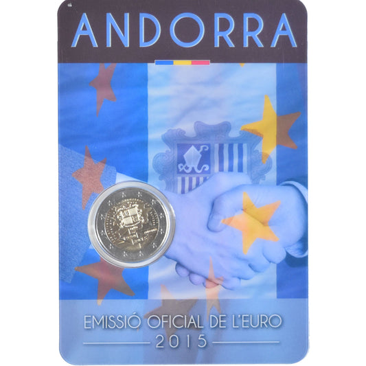 Andorre, 
  
  2 euros, 
  
  Accords Douaniers