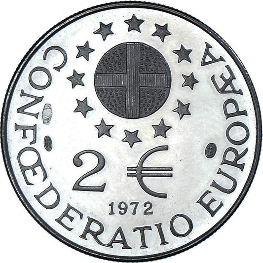 Pièce de monnaie, 

Zone euro, 

2 écus